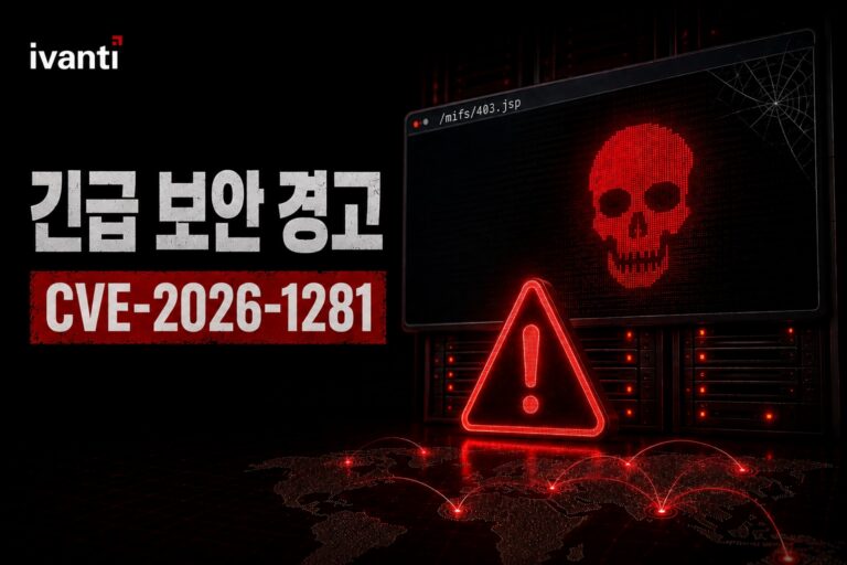 슬리퍼 웹쉘 공격, 활발한 악용, 치명적 취약점 경고를 강조한 Ivanti EPMM CVE-2026-1281 악용 이미지