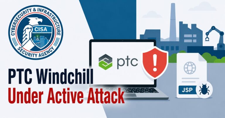 CISA warns that PTC Windchill is under active attack as threat actors exploit a critical remote code execution vulnerability to deploy JSP web shells.