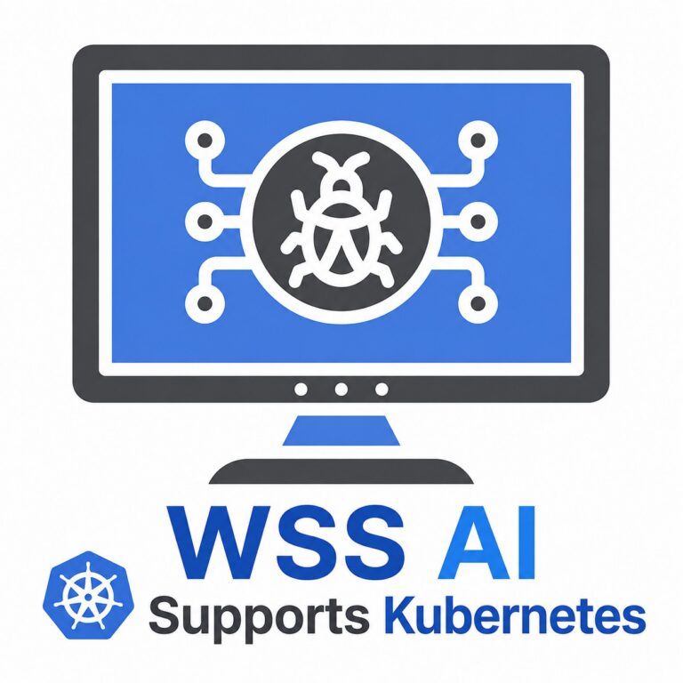 WSS AI providing AI-powered web shell detection and real-time protection for Kubernetes environments through cloud-native web security technology.